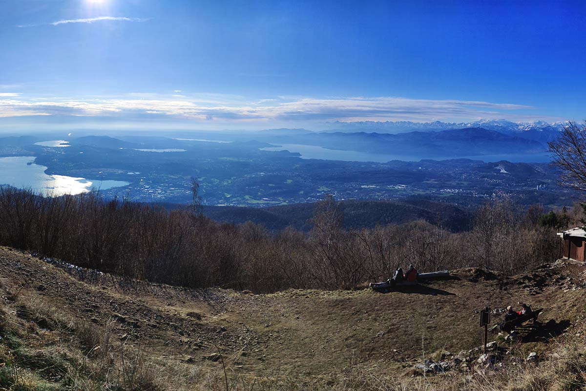 Panorama dal Forte di Orino