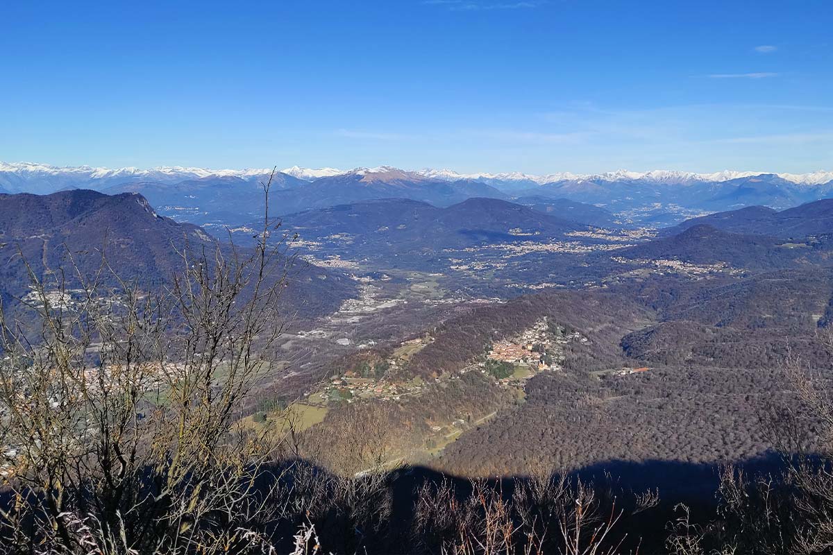 Panorama dal Forte di Orino