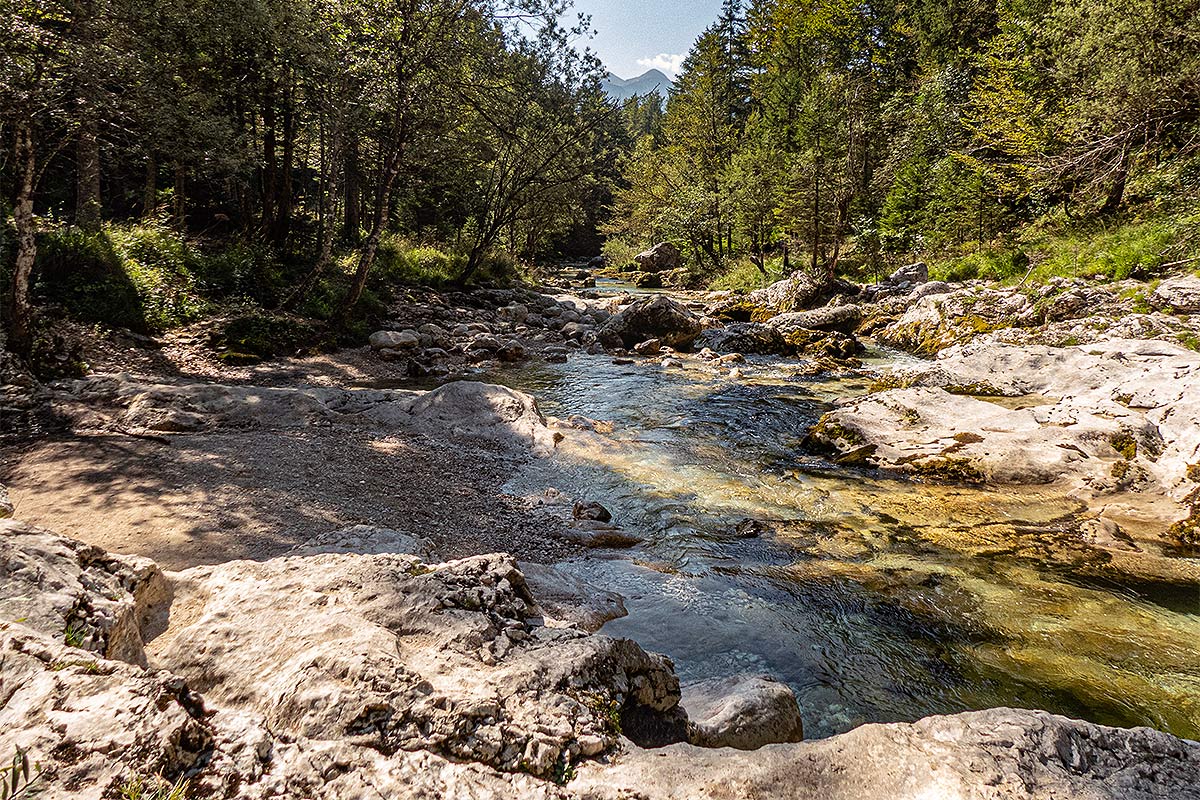 Trekking parco del Triglav - Valle Voje e gole del fiume Mostnica