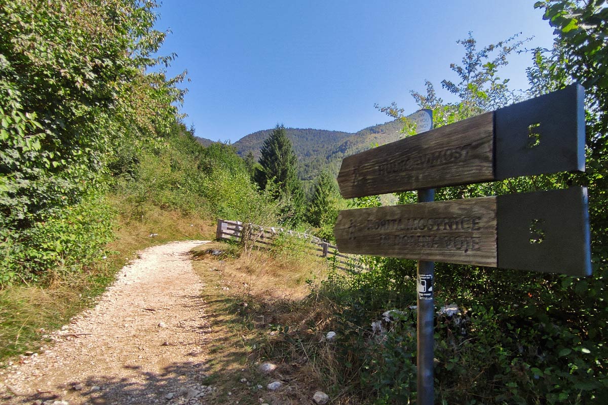 Trekking parco del Triglav - Valle Voje e gole del fiume Mostnica