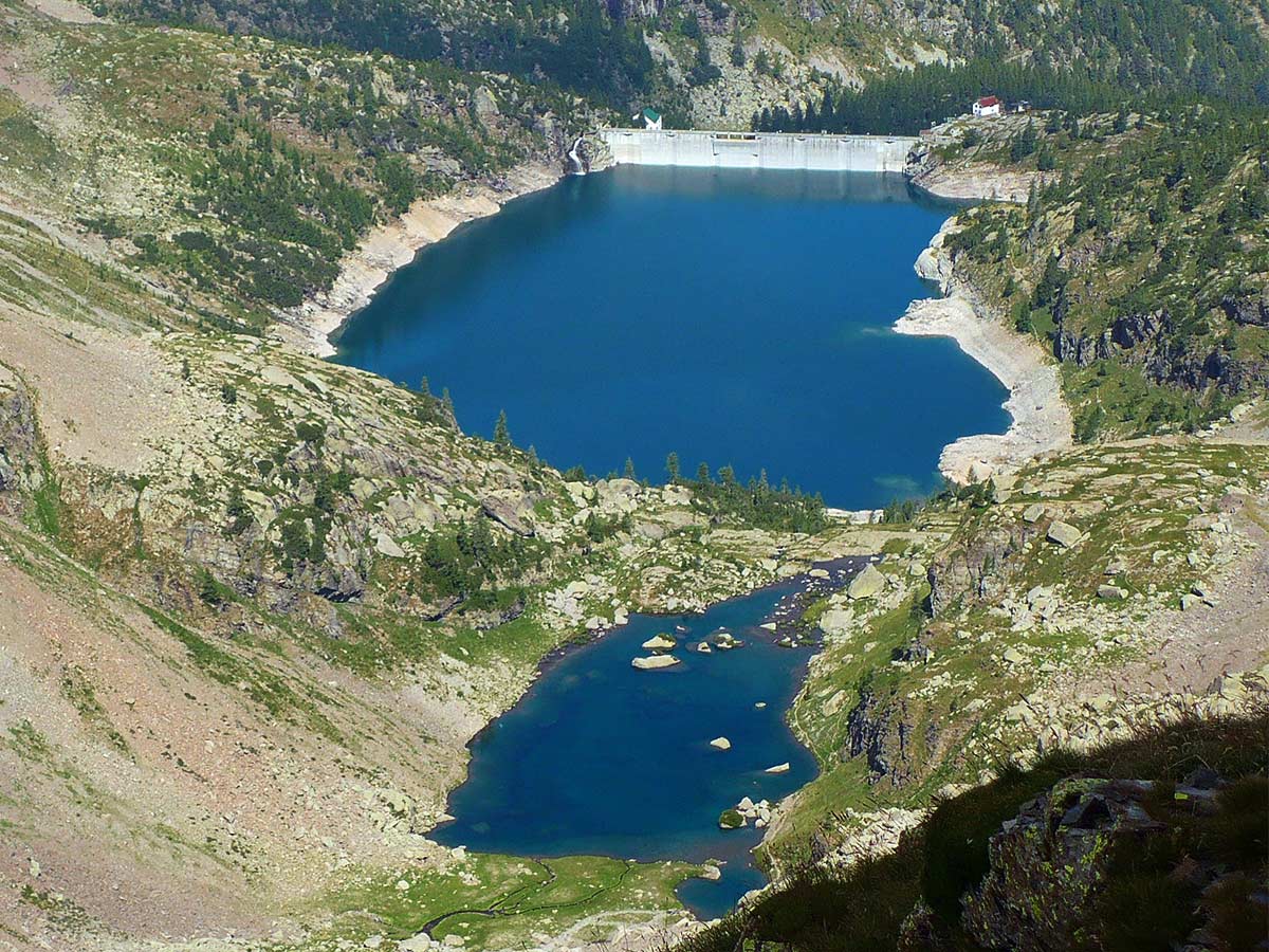 Lago di Trona e Lago Zancone