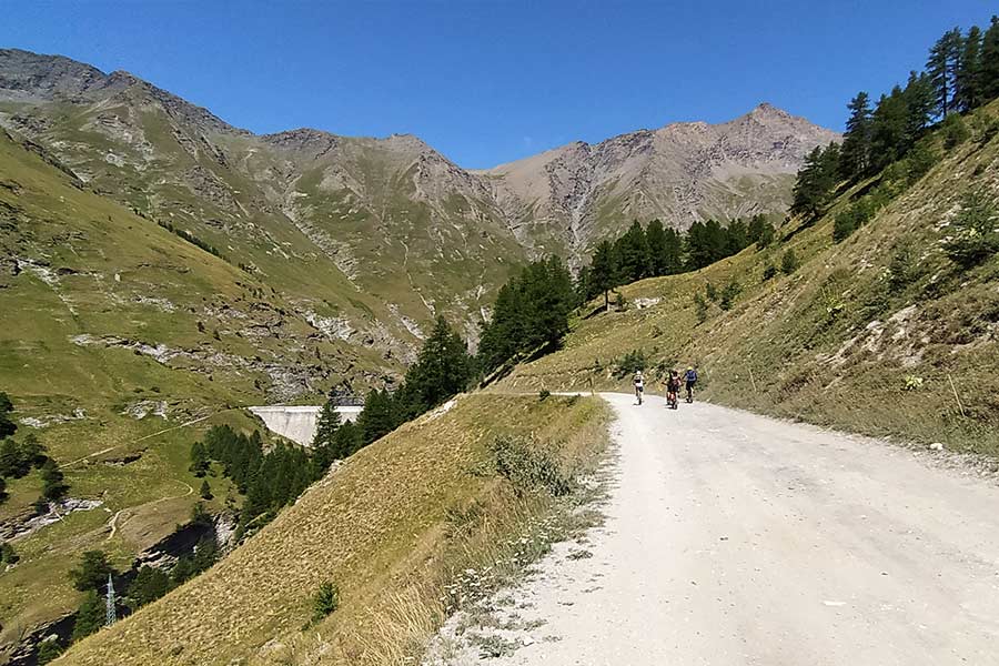 Colle del Sommeiller in MTB