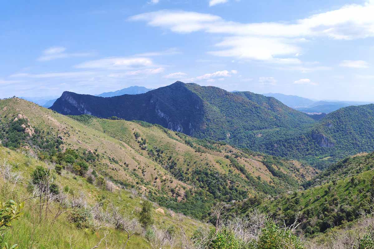 Panorama sui monti della Valganna