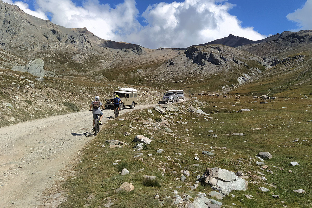 Colle del Sommeiller in MTB