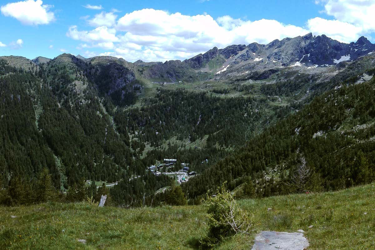 Val Gerola: vista su Pescegallo