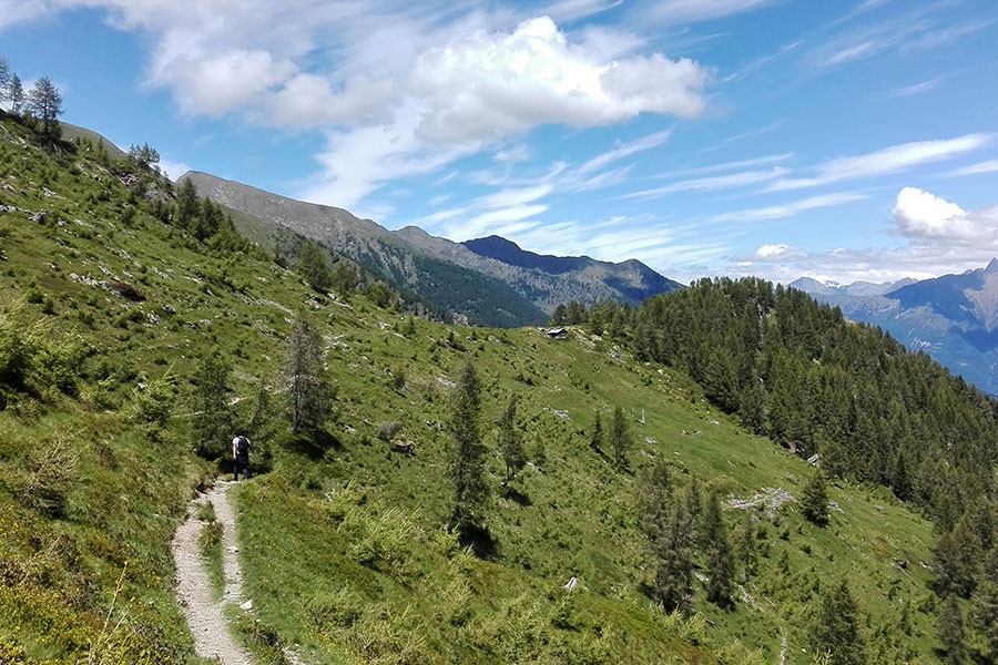 Escursione in val Gerola: lago di Trona e lago Zancone