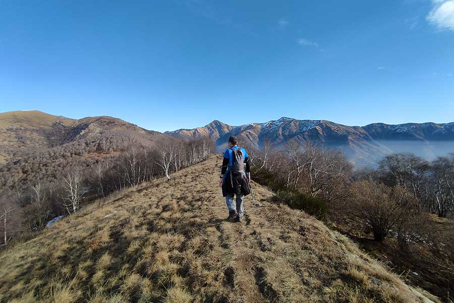 Trekking al Monte Paglione in Val Veddasca