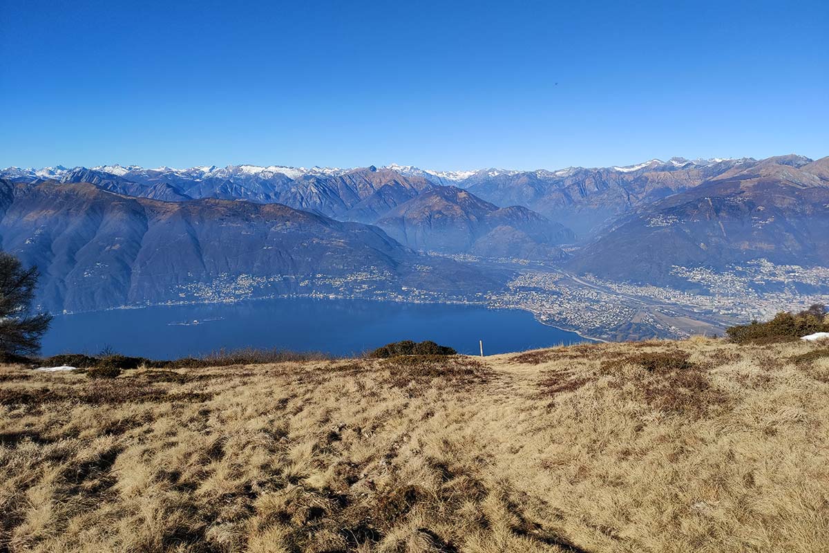 Panorama dal monte Paglione