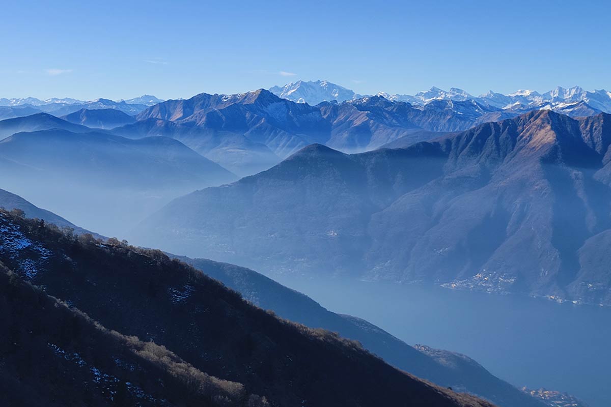 Vista sul Monte Rosa