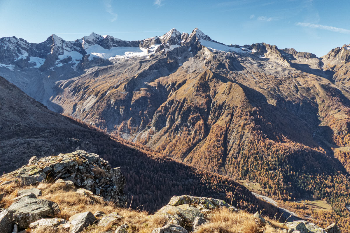 Panorama sulla Val Ventina