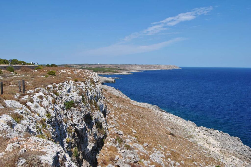 Costa di Otranto presso Punta Palascìa