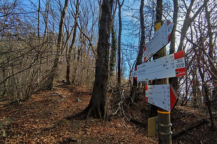 Trekking al forte di Orino