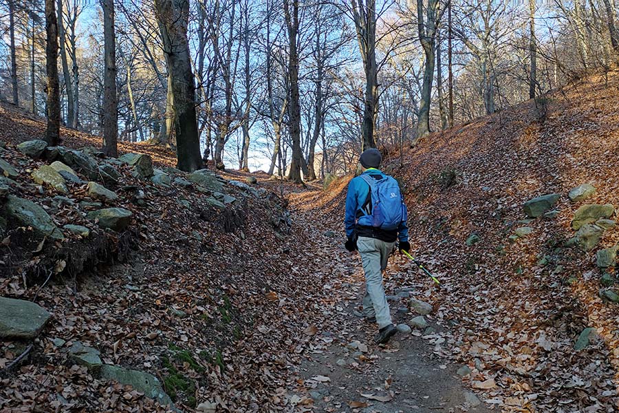 Trekking al forte di Orino