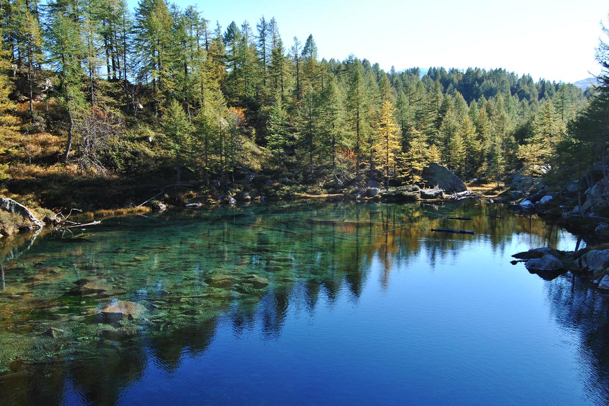 Lago delle Streghe presso l'Alpe Devero