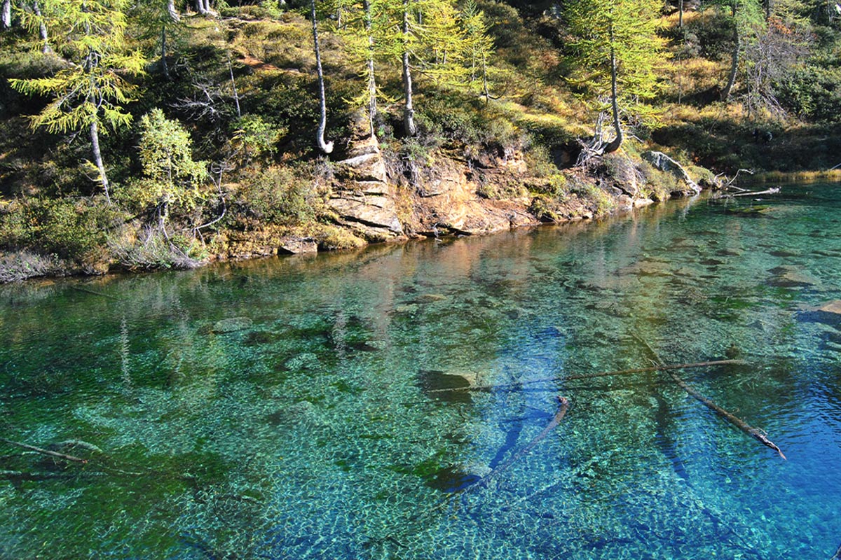 Lago delle Streghe presso l'Alpe Devero