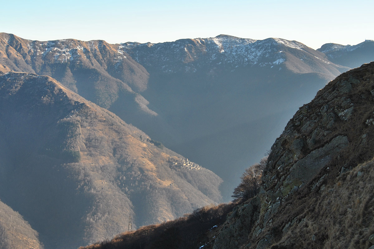 Monteviasco visto dal monte Paglione