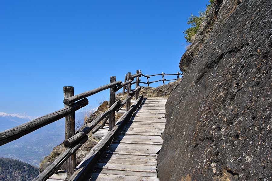 Escursione all'Eremo di Saint Julien