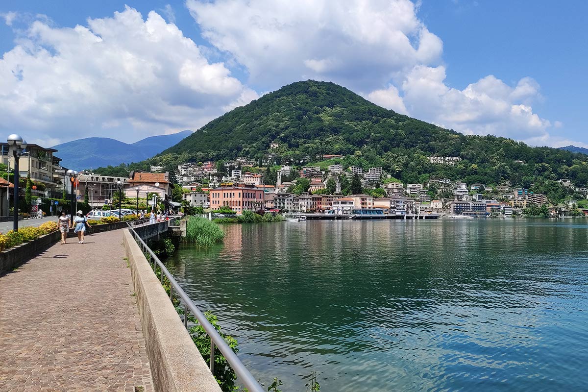 Lago di Lugano da Ponte Tresa